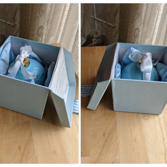 Cute As A Button, BIRTHDAY BOY Glass Ornament & comfort blanket - Picture 15 of 16